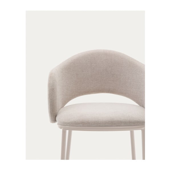Krémszínű bárszék (ülésmagasság 65 cm) Maina – Kave Home-image-2