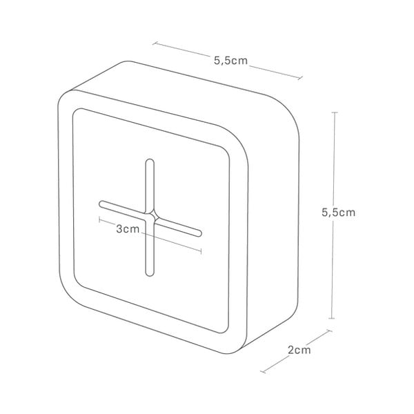 Fehér öntapadós műanyag konyharuha tartó Film Hook – YAMAZAKI-image-4