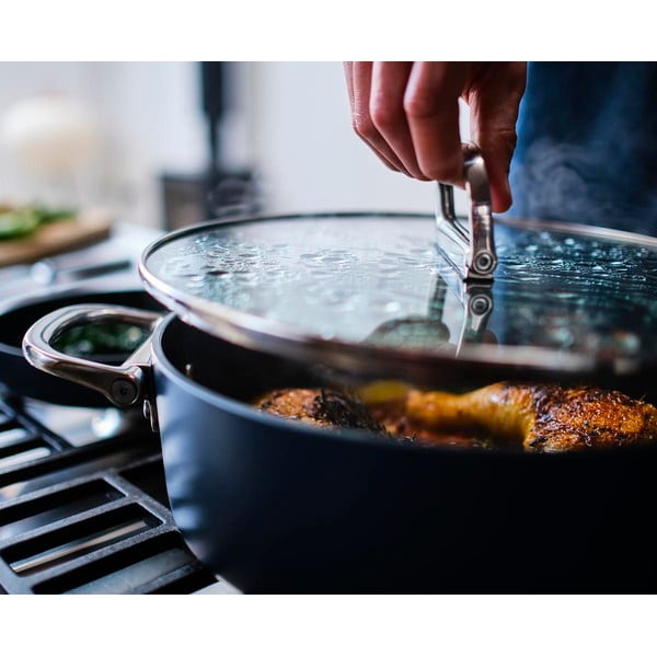 Indukciós tűzhelyhez alkalmas lábas fedővel, kerámia felülettel Space – Joseph Joseph-image-3