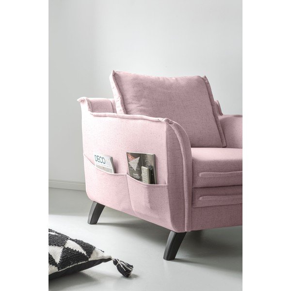 Charming Charlie rózsaszín fotel - Miuform-image-3