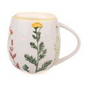 Fehér porcelán bögre 500 ml Flower Garden – Dakls