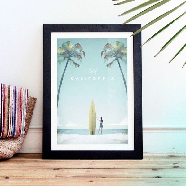 Poszter California, 30x40 cm - Travelposter-image-1