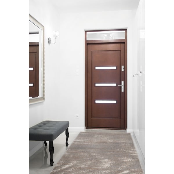 Szürkésbézs futószőnyeg 80x250 cm Soft Gik P – FD-image-1