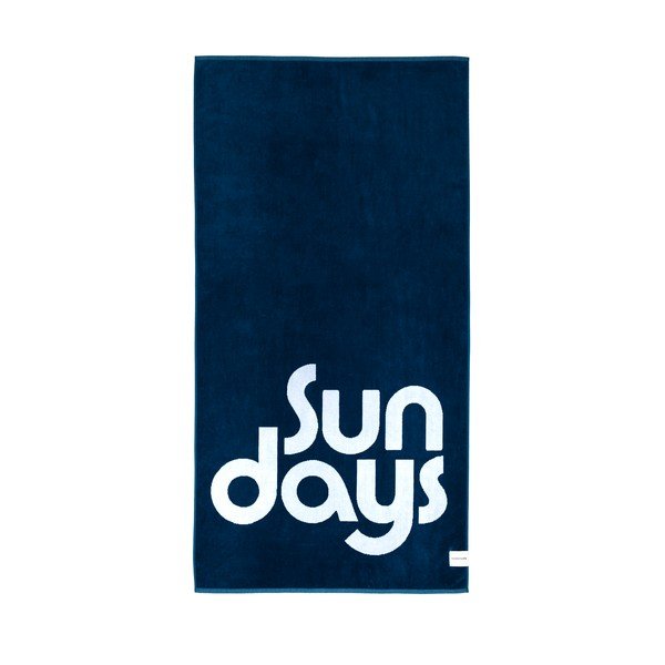 Nouveau Bleu kék strandtörölköző - Sunnylife
