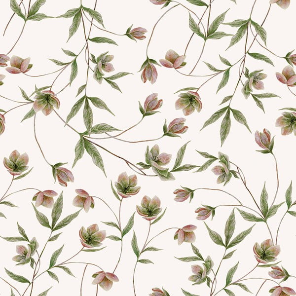 Gyerek tapéta 10 m x 50 cm Hellebores – Lilipinso