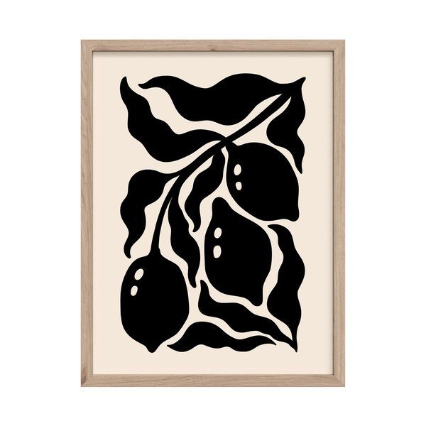 Nyomtatott keretezett kép 30x40 cm Fruit – Styler