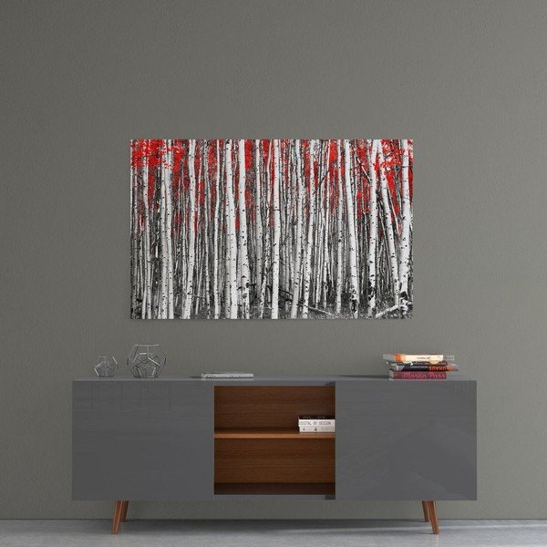 Birches üvegezett kép - Insigne-image-1