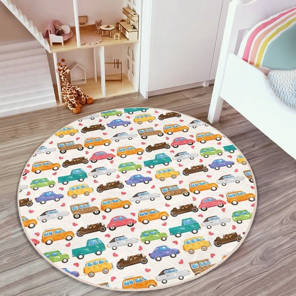 Gyerek szőnyeg ø 120 cm Comfort – Mila Home-image-2