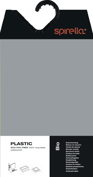 Zuhanyfüggöny 180x200 cm Bio – Spirella-image-2