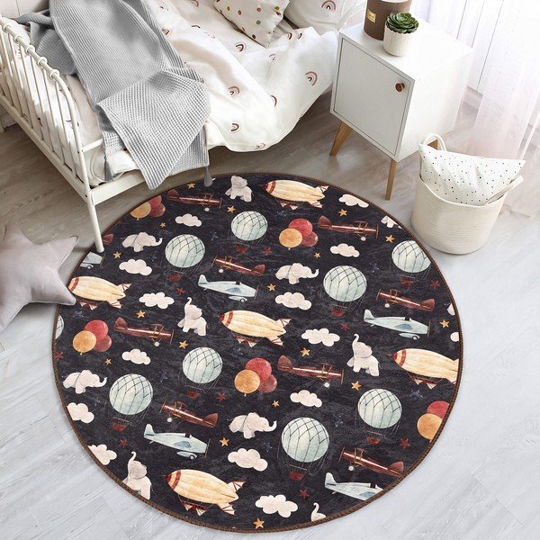 Gyerek szőnyeg ø 100 cm Comfort – Mila Home-image-1
