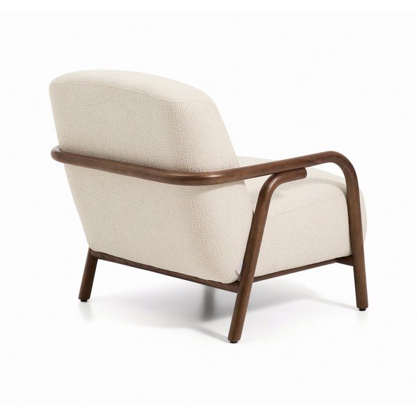 Bézs zsenília fotel Sylo – Kave Home-image-4