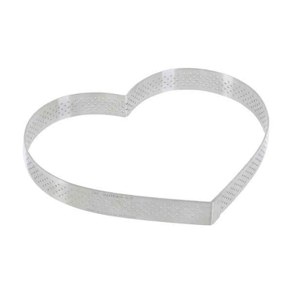 Heart Ring rozsdamentes acél sütőforma, ø 18 cm - de Buyer