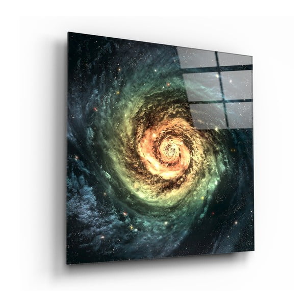 Space Infinity üvegkép, 40 x 40 cm - Insigne