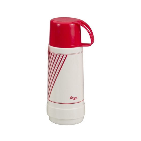 Vacuum piros-fehér termosz, 750 ml - Metaltex