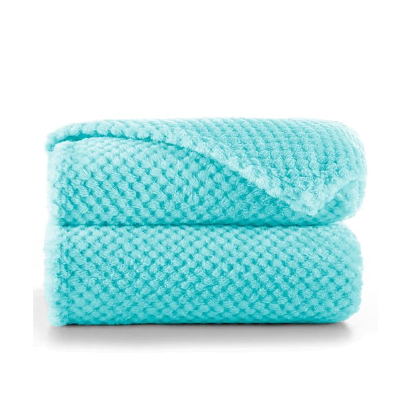 Henry türkizkék mikroszálas ágytakaró, 200 x 150 cm - DecoKing-image-2