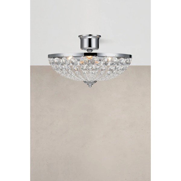 Ezüstszínű mennyezeti lámpa Gränsö – Markslöjd-image-1