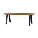 Tömörfa kerti étkezőasztal 81x210 cm Tablo – WOOOD