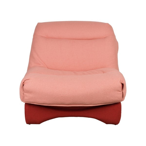 Piros-rózsaszín fotel Twister – White Label-image-2