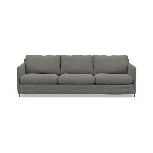 Sötétszürke kanapé 248 cm Petito – Furninova 