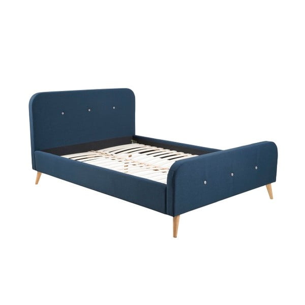 Agnes, kék ágy, 140x200 cm - Actona