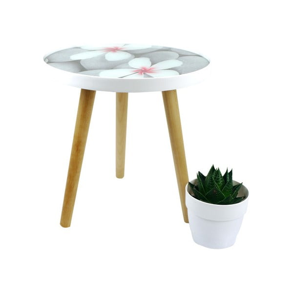 Design tárolóasztal, ⌀ 40 cm - Furniteam