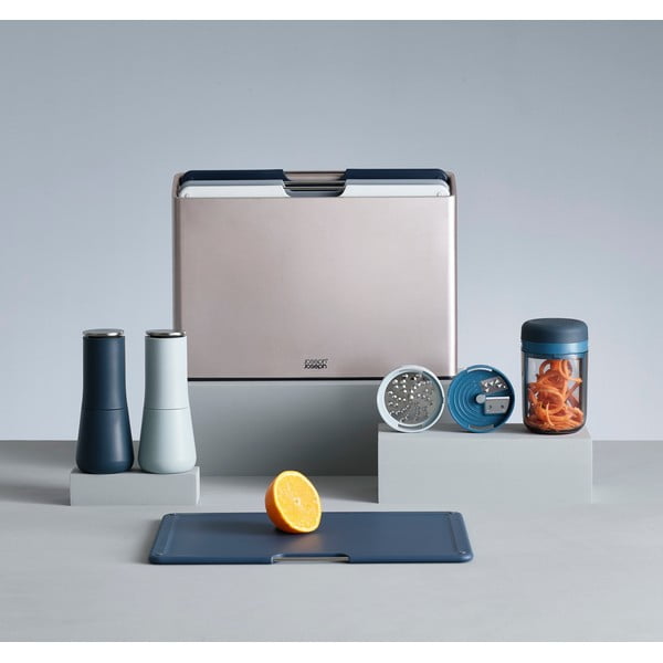 Milltop Sky 2 db-os kék só- és borsörlő szett - Joseph Joseph-image-1