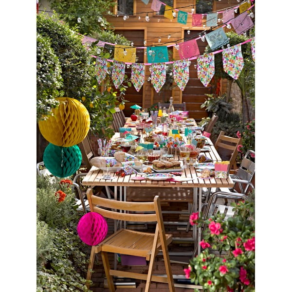 Giant Bubble Red XL papírdekoráció - Talking Tables-image-2