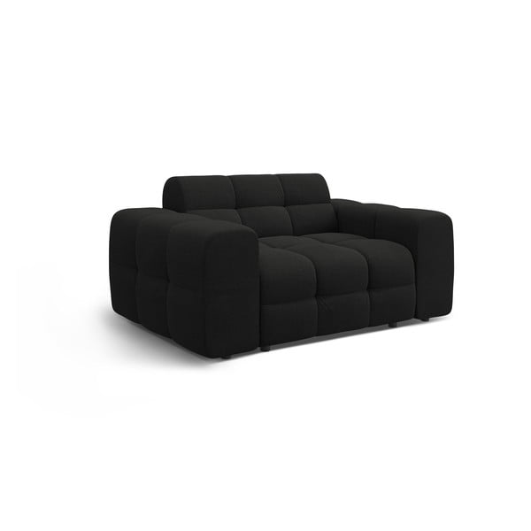 Fekete kanapé 156 cm Kendal – Micadoni -image-3