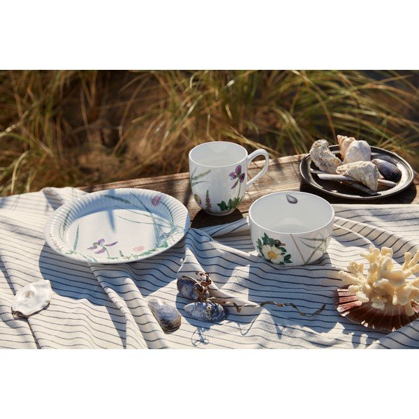 Fehér desszertes porcelán tányér ø 22 cm Hammershøi Summer – Kähler Design-image-2