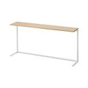 Fehér-natúr színű fa kiegészítő polc 90x18 cm Tower – YAMAZAKI