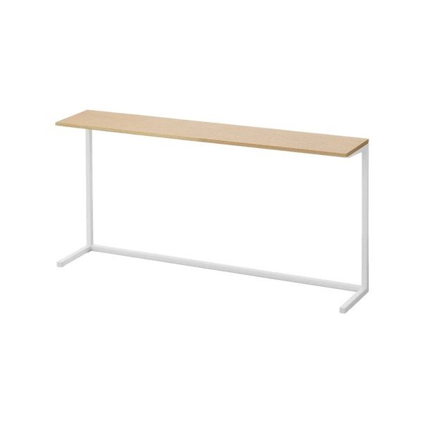 Fehér-natúr színű fa kiegészítő polc 28,5x8,5 cm Tower – YAMAZAKI