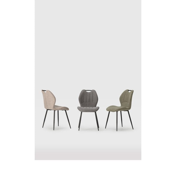 Szürke étkezőszék szett 4 db-os Muli – Marckeric-image-1