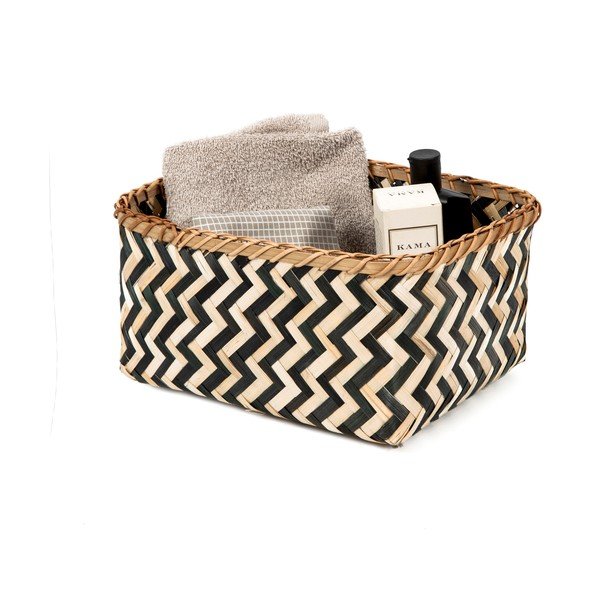 Bambusz tárolókosár Zebra – Compactor-image-1