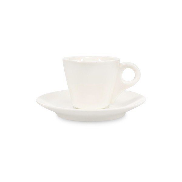 Fehér porcelán csészealj ø 12,5 cm Barista – BonBistro-image-2