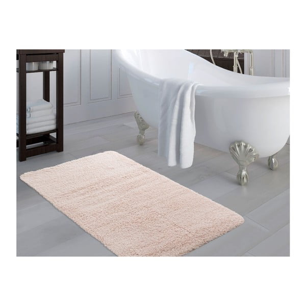 Softie halvány rózsaszín fürdőszobai szőnyeg, 80 x 140 cm - Madame Coco