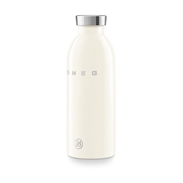 Krémszínű rozsdamentes acél termopalack 500 ml 24BOTTLES – SMEG-image-3