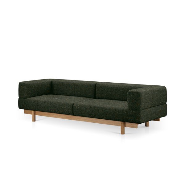 Sötétzöld kanapé 260 cm Alchemist – EMKO-image-2