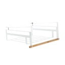 Under Shelf Basket Rail fehér állítható polc ruhásszekrénybe - Compactor