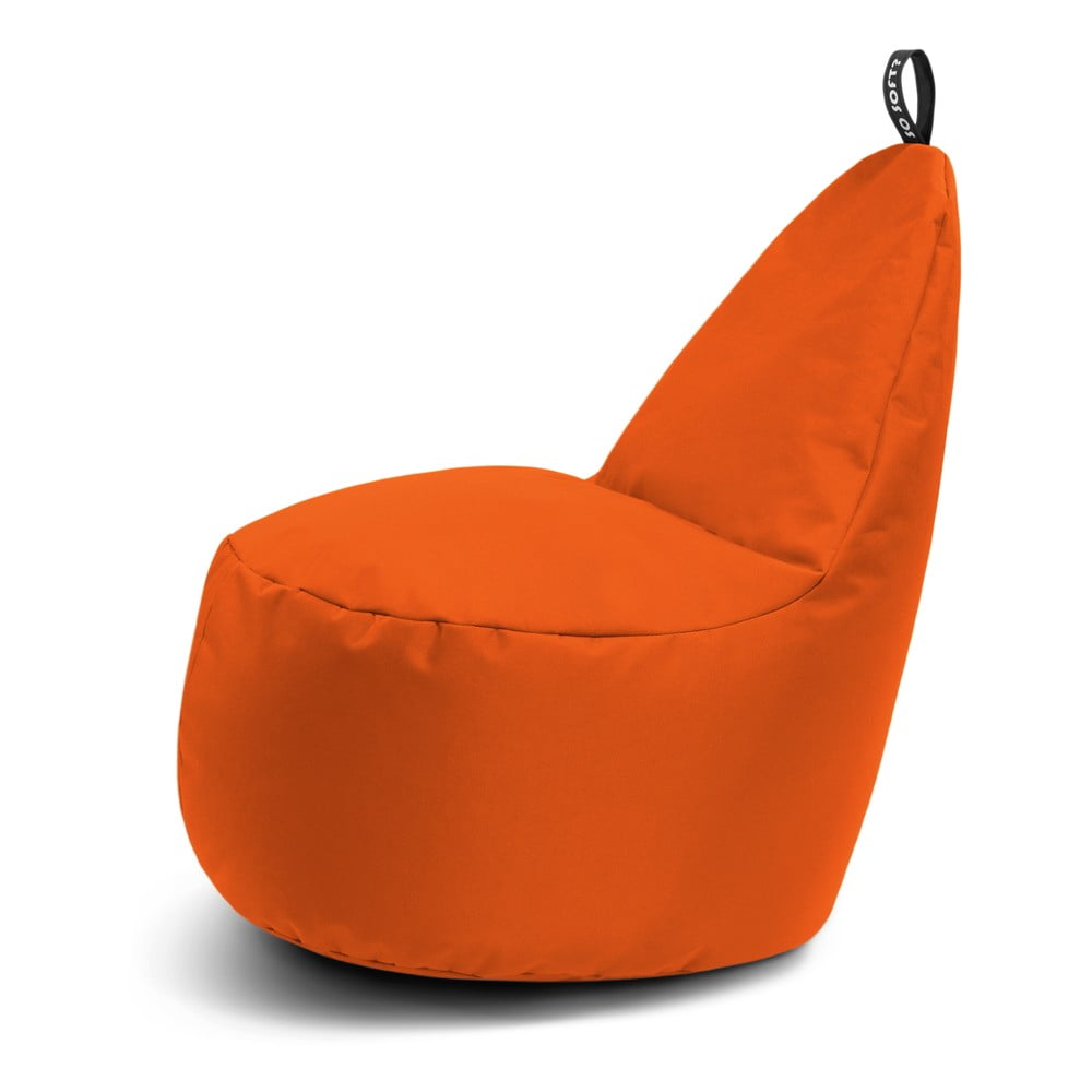 Narancssárga gyerek babzsákfotel Lull M  So Soft?
