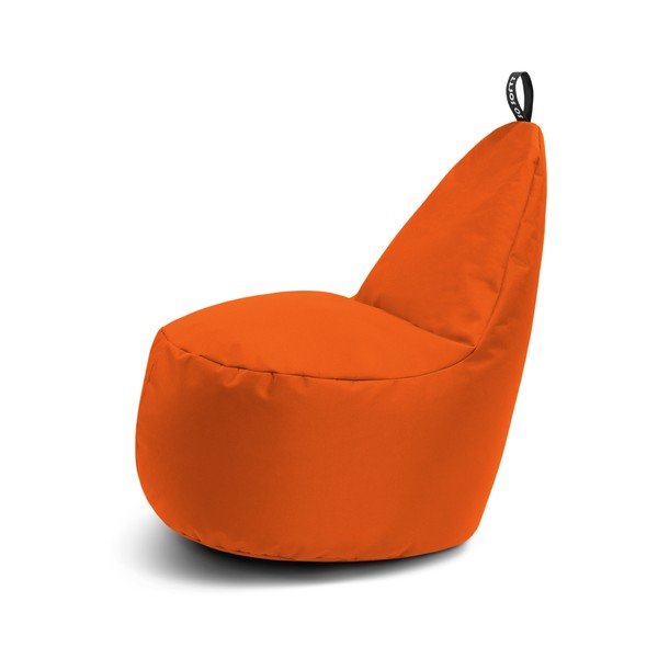 Narancssárga gyerek babzsákfotel Lull M – So Soft?