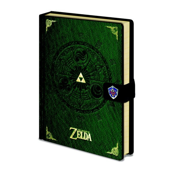 The Legend Of Zelda PU jegyzetfüzet, A5, 120 oldal - Pyramid International