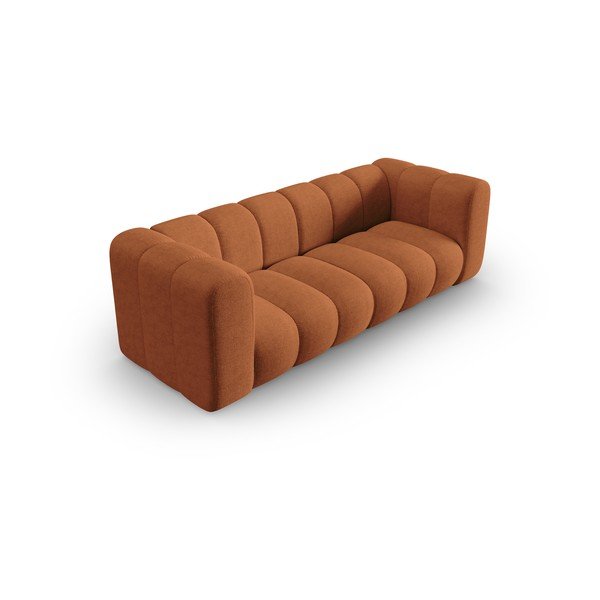 Rézszínű kanapé 228 cm Lupine – Micadoni Home-image-3