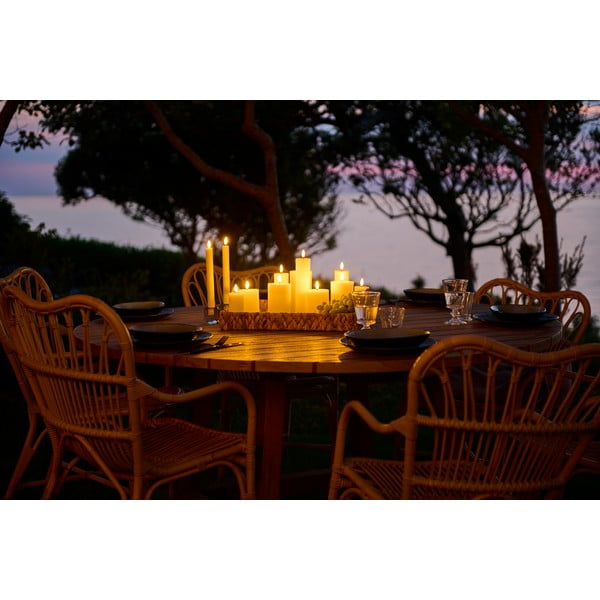 Fehér tölthető fénydekoráció készlet 3 db-os Smilla – Sirius-image-2