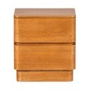 Natúr színű éjjeliszekrény Fejo – WOOOD