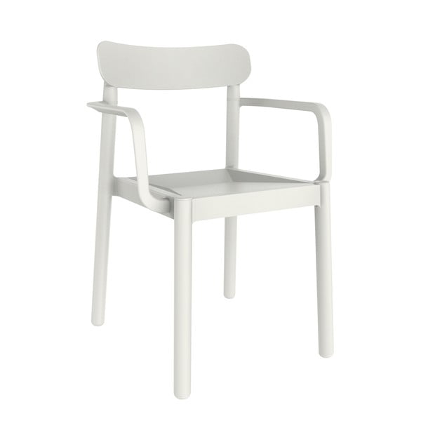 Elba 4 db fehér kerti karfás szék - Resol