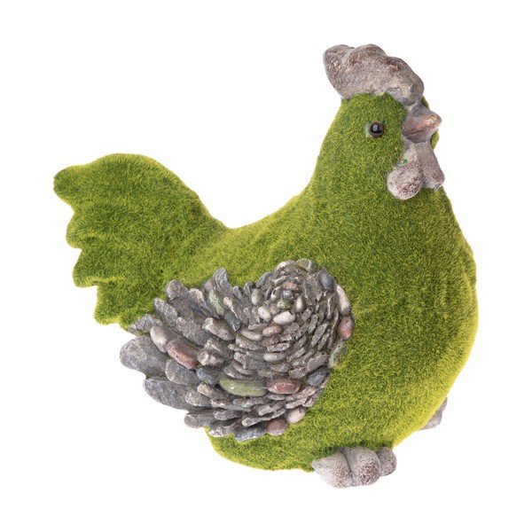 Tyúk alakú kerti dekoráció, magasság 28 cm - Dakls