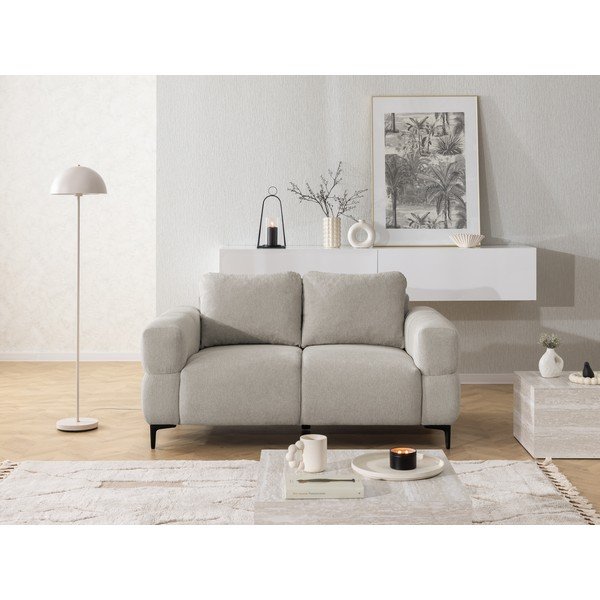 Bézs kanapé 154 cm Helio – Ropez-image-3