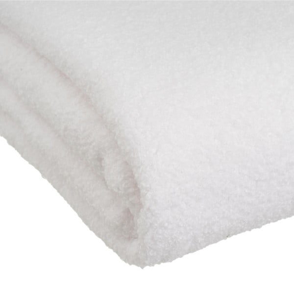 Fehér sherpa takaró 130x160 cm Sherpa Bouclé – Casa Selección-image-3