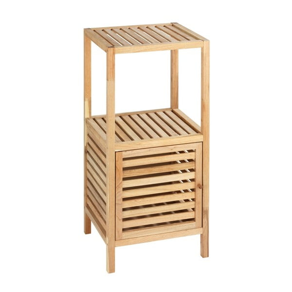 Natúr színű diófa alacsony fürdőszoba szekrény 40x86 cm Norway – Wenko-image-1