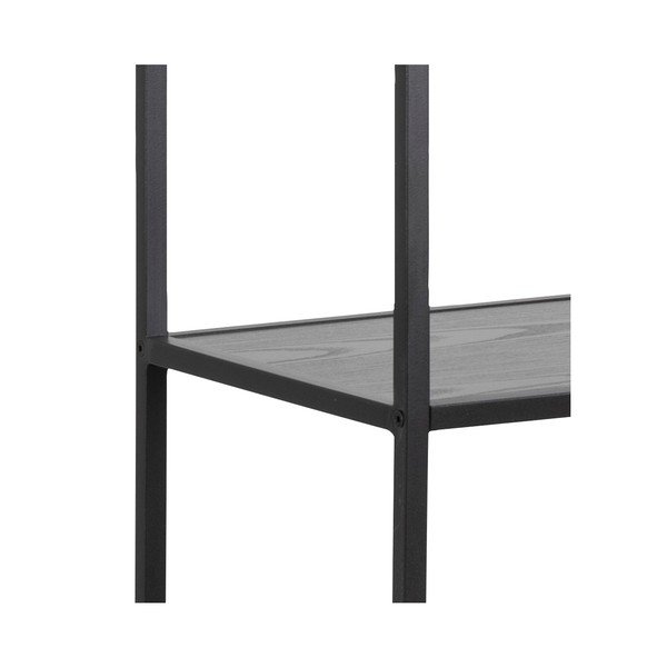 Seaford fekete könyvespolc, 77 x 114 cm - Acton-image-2